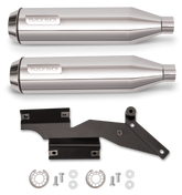Bd Bombardier Slip On Chrome St18 24 E5 Slip-On & Muffler Black Duck Parts Default Title