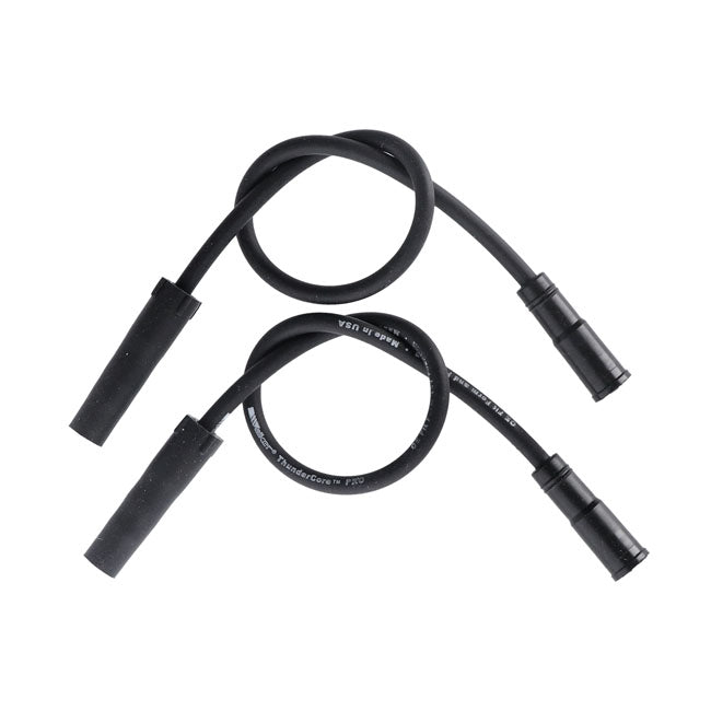 Cvp, Thunder Core Pro Spark Plug Wire Set. Black Spark Plug Wires Cv Performance