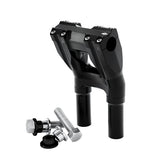 Kraus Motor Co. 8" Kickback Isolated Risers, Black Anodized Risers Kraus Motor Co. 1"