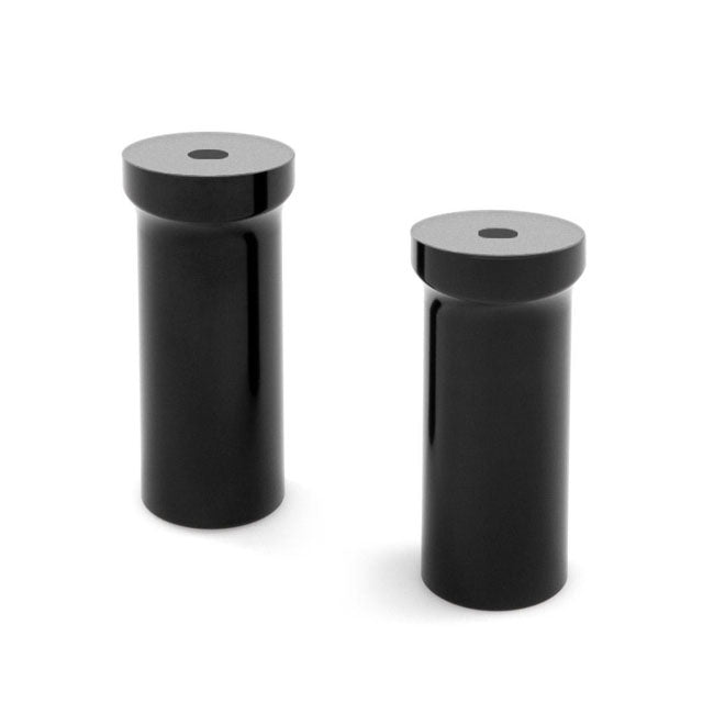 Kraus Motor Co. Isolated Riser Leg Set. 89mm (3.5") Tall, Black Risers Kraus Motor Co.