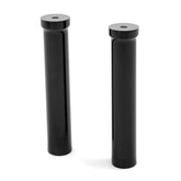 Kraus Motor Co. Isolated Riser Leg Set. 191mm (7.5") Tall, Black Risers Kraus Motor Co.