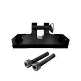 Isolated Riser Top Gauge Mount GAUGE MOUNT Kraus Motor Co. Black