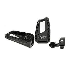 Apex Edge Foot Pegs FOOT PEGS Kraus Motor Co. Black Universal HD Pilot / Passenger