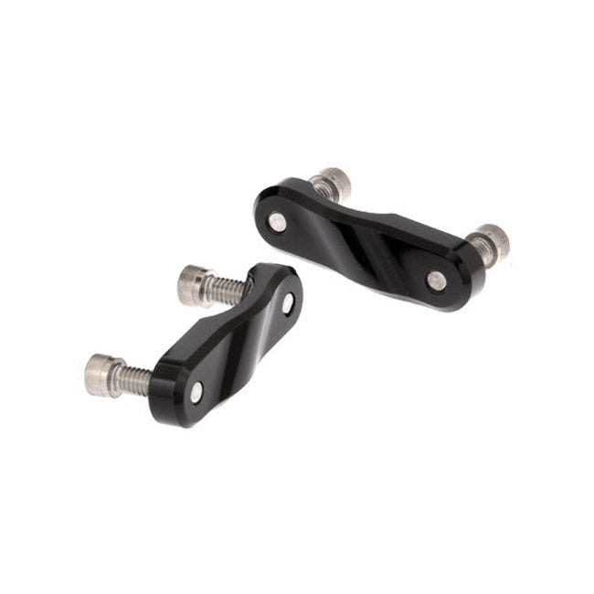 Kraus Motor Co. Remote Reservoir Saddlebag Mounting Brackets - Touring Shock Absorber Mount Kits Kraus Motor Co.