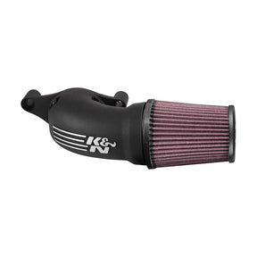 K&N, AirCharger performance air cleaner kit. Black CC logo Air Cleaner K&N