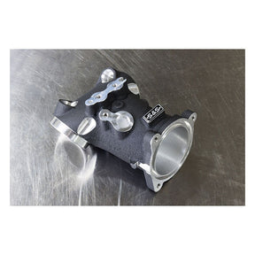 CNC-Ported 55 mm Intake Manifold, Black - Milwaukee 8 Manifolds S&S Cycle