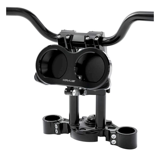Kraus Motor Co. Wolf One 10" Pro Kit - 14+ Road Glide Riser And Speedo Top Clamp Set Kraus Motor Co.