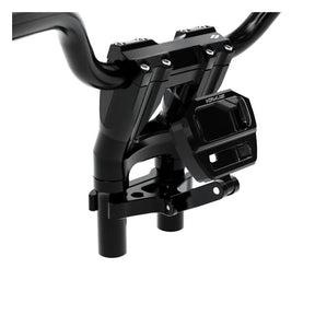 Kraus Motor Co. SF-Digi Pro Kit - 18+ Softail Riser And Speedo Top Clamp Set Kraus Motor Co. Black 8"