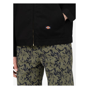 Dickies Unlined Eisenhower Jacket, Black Jackets Dickies