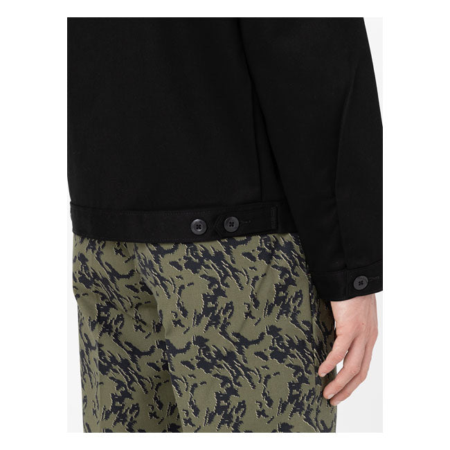 Dickies Unlined Eisenhower Jacket, Black Jackets Dickies