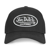 Von Dutch logo cap black Caps Von Dutch
