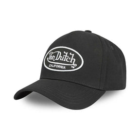 Von Dutch logo cap black Caps Von Dutch