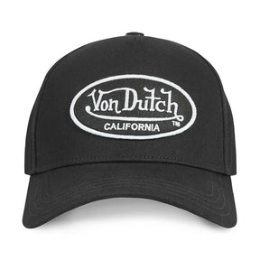 Von Dutch logo cap black Caps Von Dutch