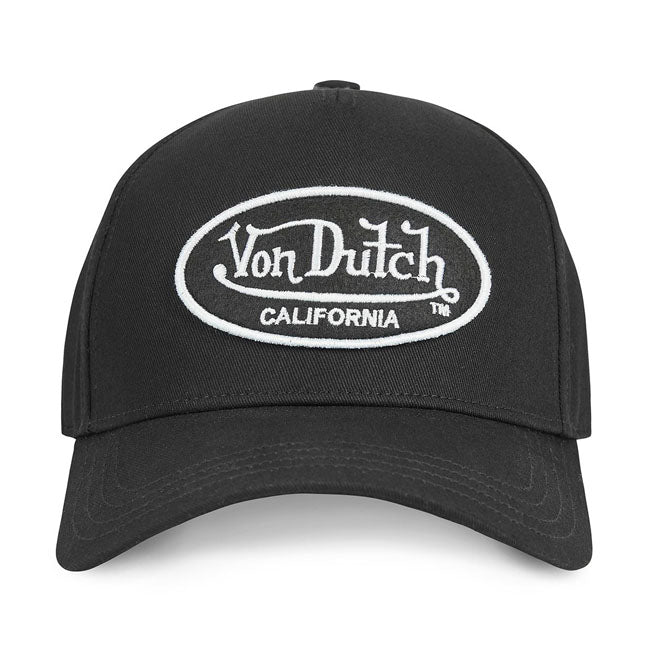 Von Dutch logo cap black Caps Von Dutch