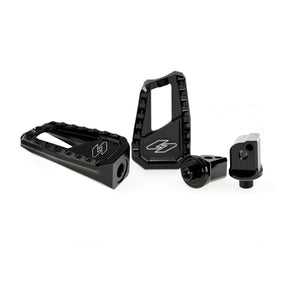 Apex Edge Foot Pegs FOOT PEGS Kraus Motor Co. Black 18+ Softail Passenger