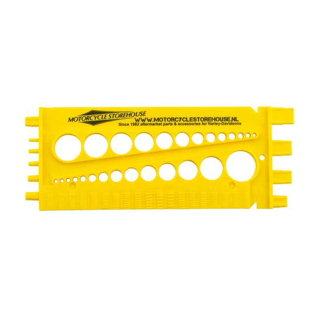Motorcycle Storehouse, ''Size It'' Bolt & Nut Gauge Tool Mcs