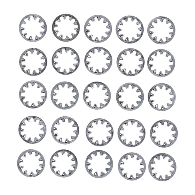 Zinc Int. Lockwasher, 1/4 Inch 25 Pack Lockwashers Zinc Int. Usa Sizes Gardner Westcott