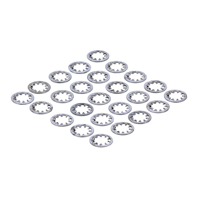 Zinc Int. Lockwasher, 1/4 Inch 25 Pack Lockwashers Zinc Int. Usa Sizes Gardner Westcott