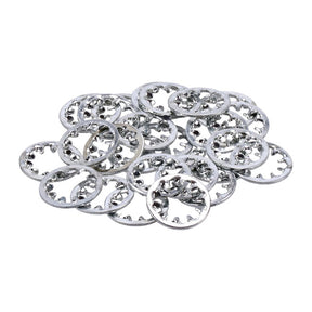 Zinc Int. Lockwasher, 1/4 Inch 25 Pack Lockwashers Zinc Int. Usa Sizes Gardner Westcott