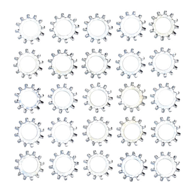 Zinc Ext. Lockwasher, 1/4 Inch 25 Pack Lockwashers Zinc Ext. Usa Sizes Gardner Westcott