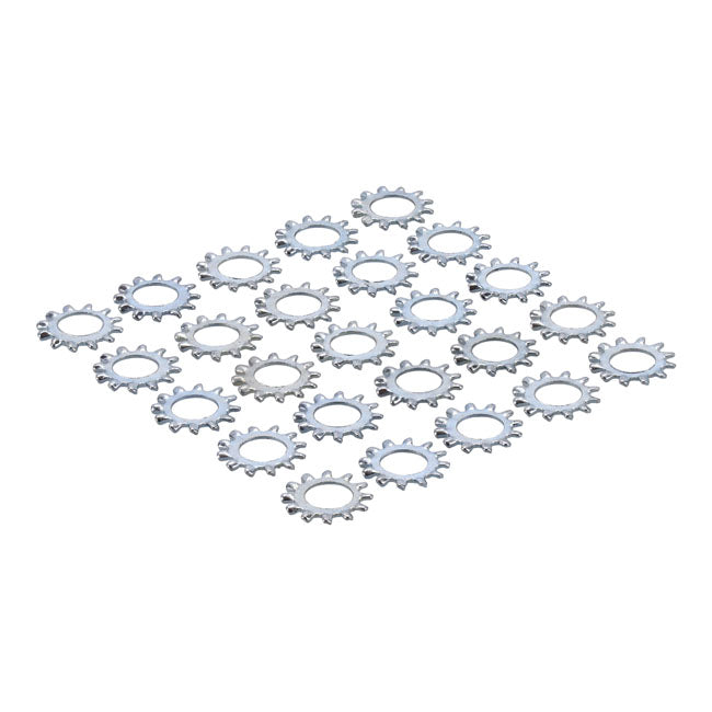 Zinc Ext. Lockwasher, 1/4 Inch 25 Pack Lockwashers Zinc Ext. Usa Sizes Gardner Westcott
