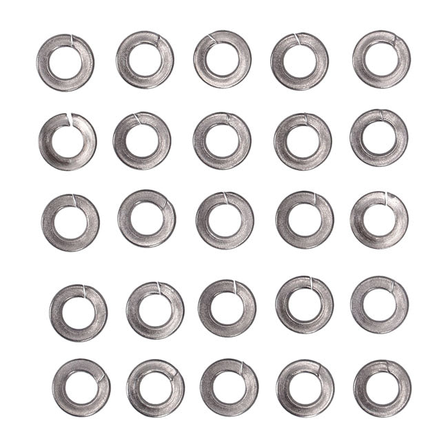 Zinc Lock Washers M10 25 Pack Lockwashers Zinc Standard Metric Gardner Westcott