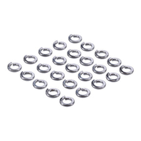 Chrome Lockwasher, #12 25 Pack