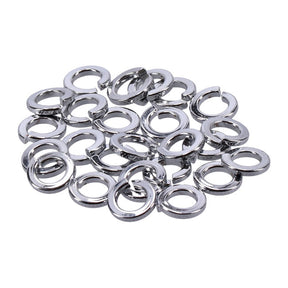 Chrome Lockwasher, #12 25 Pack