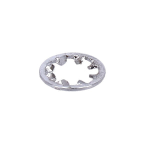 Chrome Ext. Lockwasher, #12 25 Pack