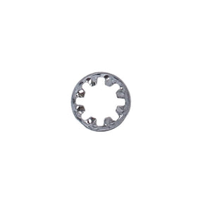 Chrome Ext. Lockwasher, #12 25 Pack
