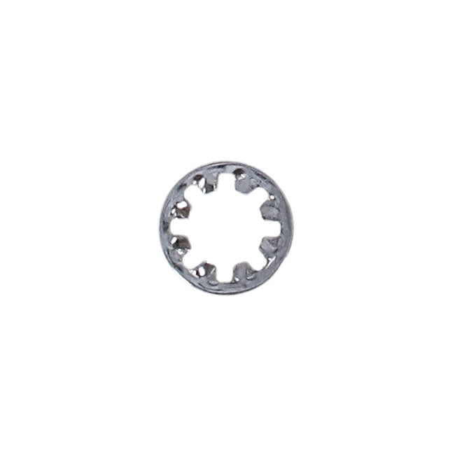 Chrome Ext. Lockwasher, #12 25 Pack
