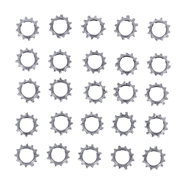 Ext. Countersunk Lockwasher, #10 25 Pack
