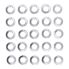 Chrome Lock Washers M10 25 Pack Lockwashers Usa Sizes Gardner Westcott