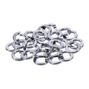 Chrome Lock Washers M10 25 Pack Lockwashers Usa Sizes Gardner Westcott