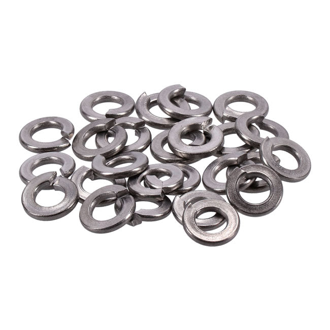 Ss Lockwasher, 1/4 Inch 25 Pack Lockwashers Usa Sizes Gardner Westcott
