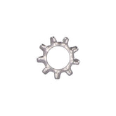 Ss Ext. Lockwashers, 1/4 Inch 25 Pack Lockwashers Stainl Ext. Usa Sizes Gardner Westcott