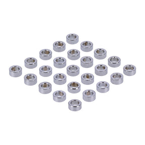 Chrome Spacers 25 Pack Spacers Usa Sizes Gardner Westcott