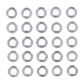 Chrome Spacers 25 Pack Spacers Usa Sizes Gardner Westcott