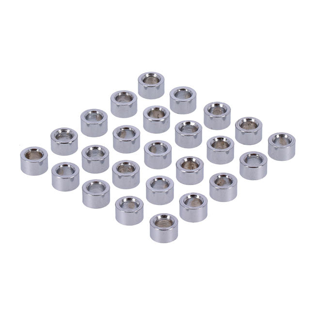 Chrome Spacers 25 Pack Spacers Usa Sizes Gardner Westcott