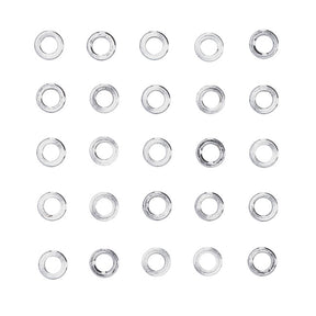 Chrome Spacers 25 Pack Spacers Usa Sizes Gardner Westcott
