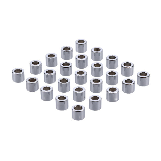Chrome Spacers 25 Pack Spacers Usa Sizes Gardner Westcott