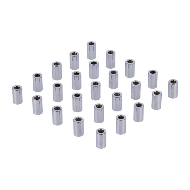 Chrome Spacers 25 Pack Spacers Usa Sizes Gardner Westcott