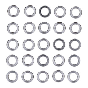 Chrome Spacers 25 Pack Spacers Usa Sizes Gardner Westcott