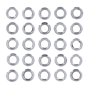 Chrome Spacers 25 Pack Spacers Usa Sizes Gardner Westcott