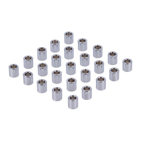 Chrome Spacers 25 Pack Spacers Usa Sizes Gardner Westcott