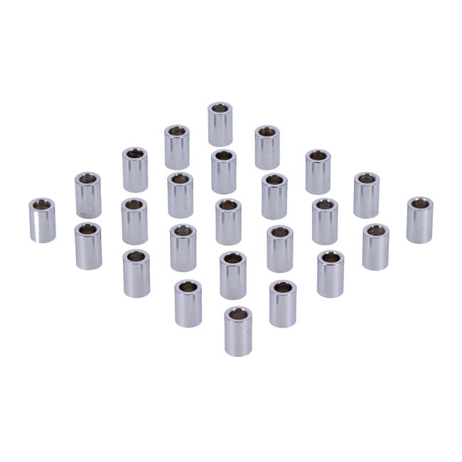 Chrome Spacers 25 Pack Spacers Usa Sizes Gardner Westcott
