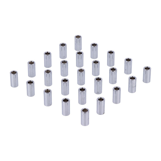 Chrome Spacers 25 Pack Spacers Usa Sizes Gardner Westcott
