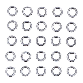 Chrome Spacers 25 Pack Spacers Usa Sizes Gardner Westcott