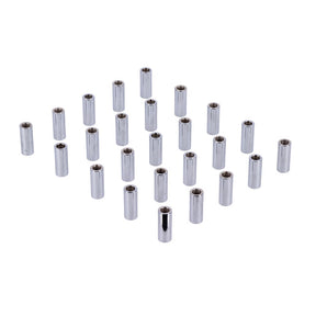 Chrome Spacers 25 Pack Spacers Usa Sizes Gardner Westcott