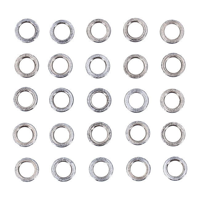 Chrome Spacers 25 Pack Spacers Usa Sizes Gardner Westcott